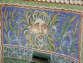 Mosaic at Getty Villa