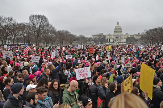 Women’s March in Washington, DC, January 20